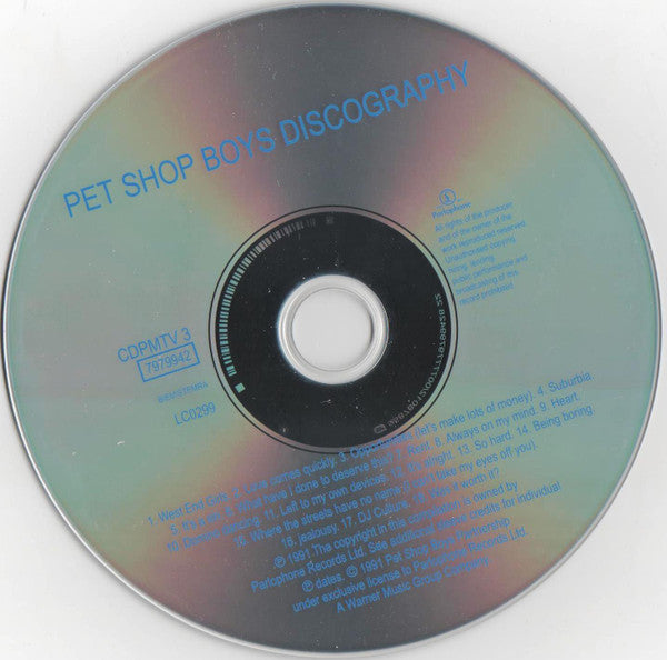 Pet Shop Boys – Discography (The Complete Singles Collection)