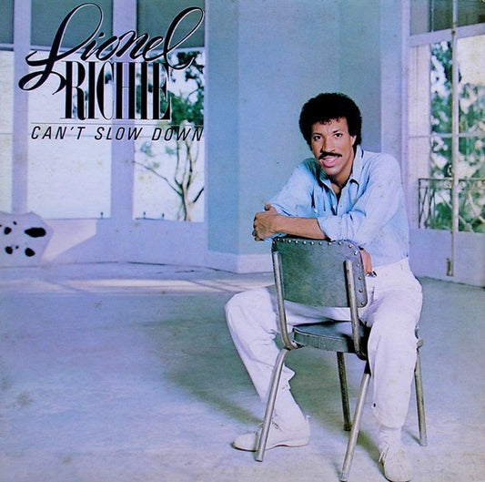 Lionel Richie – Can't Slow Down      gatefold