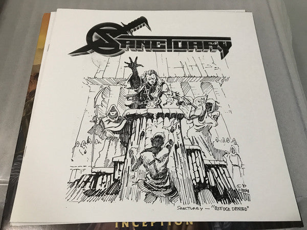 Sanctuary – Inception , Gatefold , poster + 12 page booklet + cd