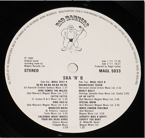 Bad Manners – Ska 'N' B