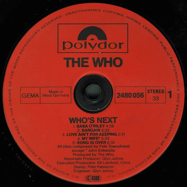 The Who – Who's Next