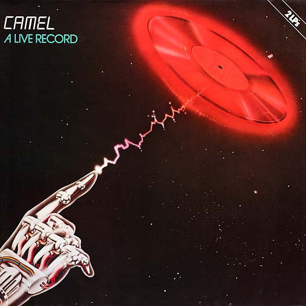 Camel – A Live Record 2LP gatefold