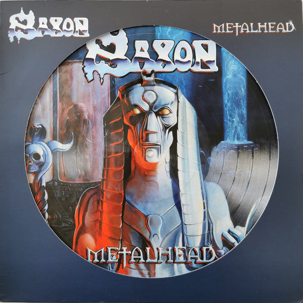 Saxon --- metalhead picture disc