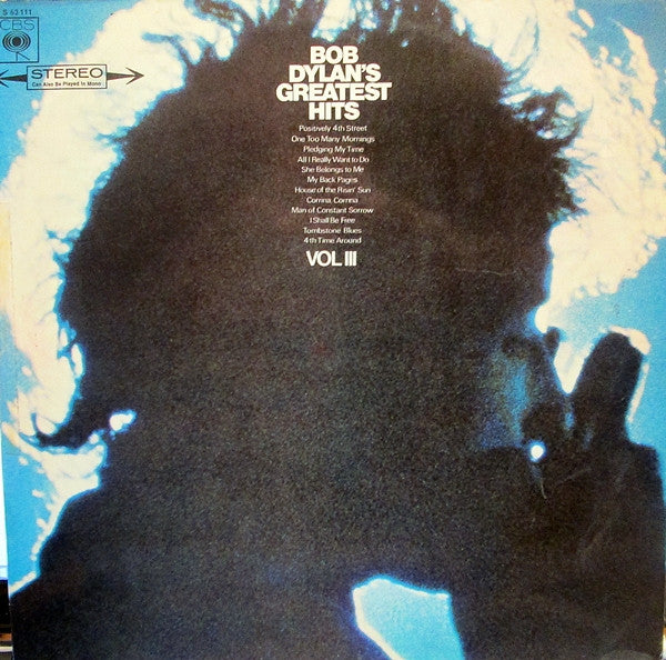 Bob Dylan --- Greatest Hits Vol III