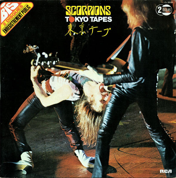 Scorpions – Tokyo Tapes 2LP , Gatefold