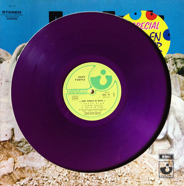 Deep Purple – Deep Purple In Rock ( Gatefold + vinyl purple )