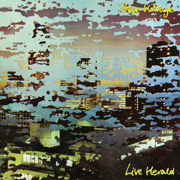 Steve Hillage – Live Herald 2LP gatefold