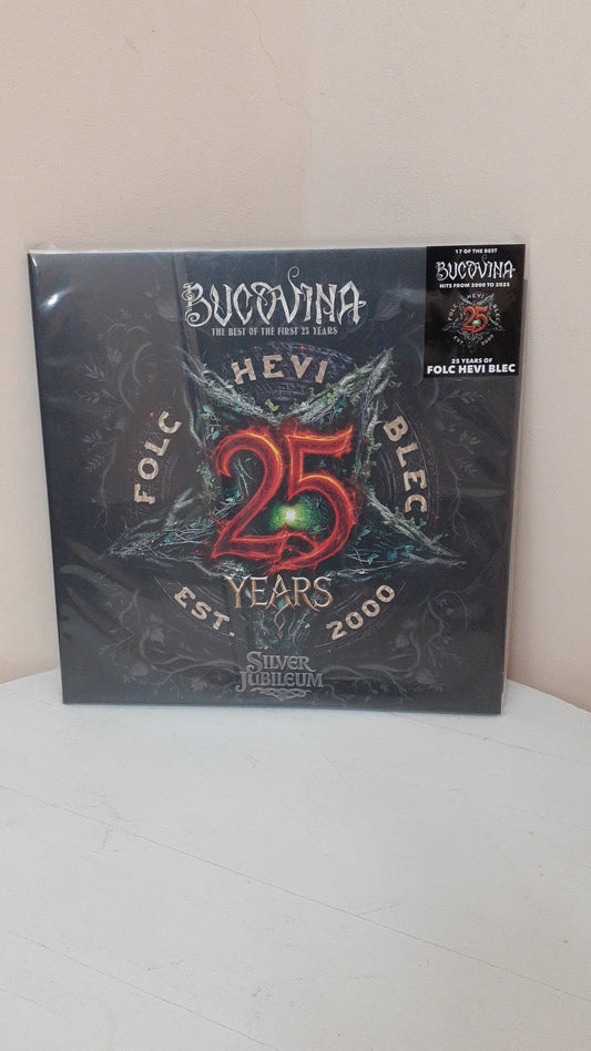 BUCOVINA      25 YEARS   ,   2LP , Gatefold , semnat de membrii trupei !
