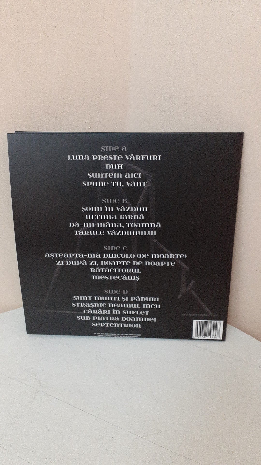 BUCOVINA      25 YEARS   ,   2LP , Gatefold , semnat de membrii trupei !