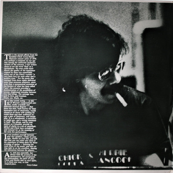 Corea* / Hancock* – An Evening With Chick Corea And Herbie Hancock   ,  2LP , Gatefold