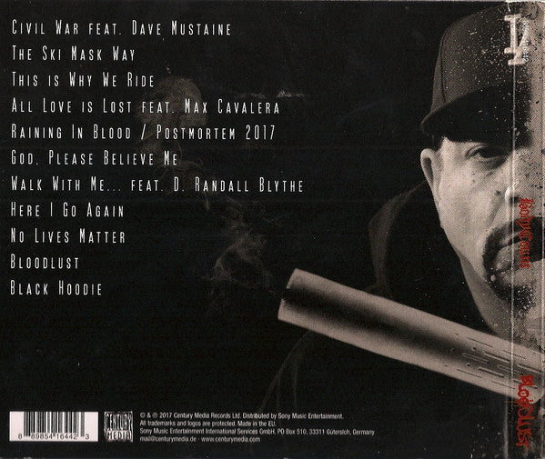 Body Count – Bloodlust, Digipak
