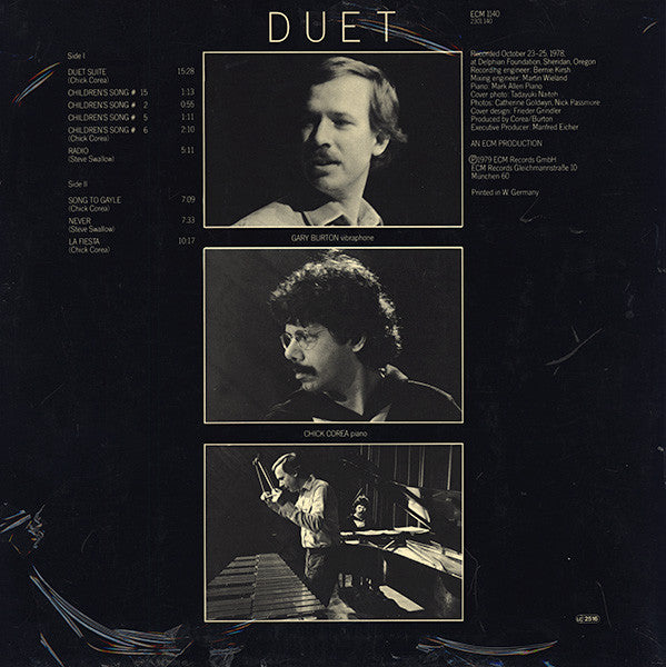 Gary Burton / Chick Corea – Duet