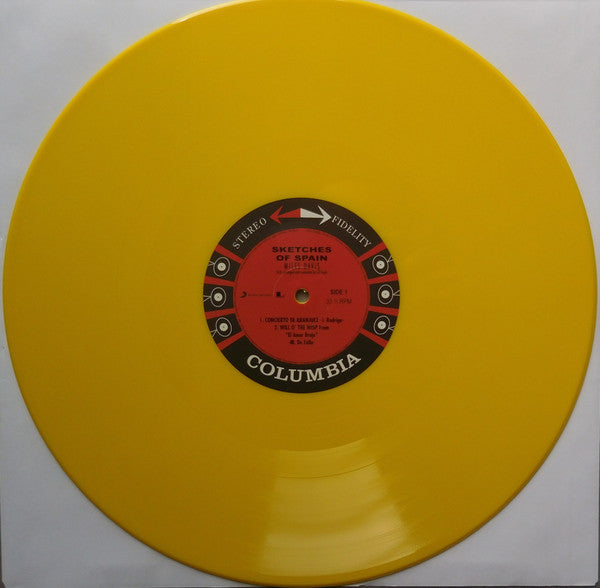 Miles Davis ‎– Sketches Of Spain   ,  Limited Edition,  Yellow, 180 gram