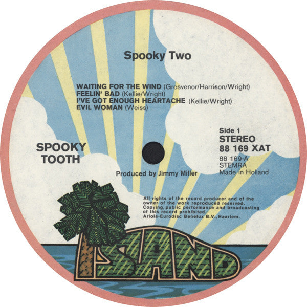 Spooky Tooth ‎– Spooky Two   ,   Gatefold