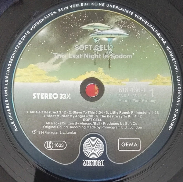 Soft Cell – This Last Night In Sodom