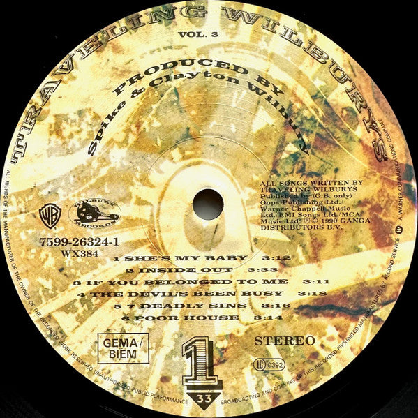 Traveling Wilburys – Vol. 3