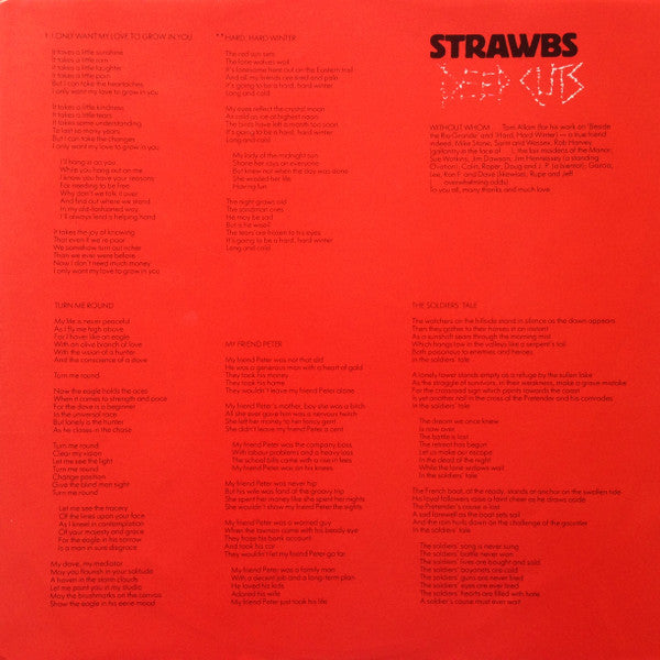 Strawbs ‎– Deep Cuts