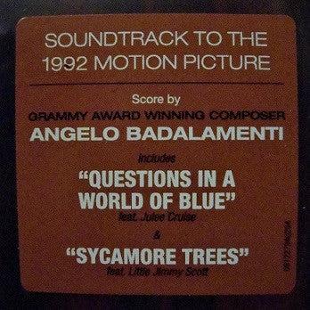 Angelo Badalamenti – Twin Peaks - Fire Walk With Me (Music From The Motion Picture Soundtrack)