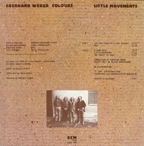 Eberhard Weber Colours – Little Movements