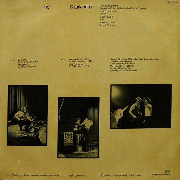 OM  ‎– Rautionaha