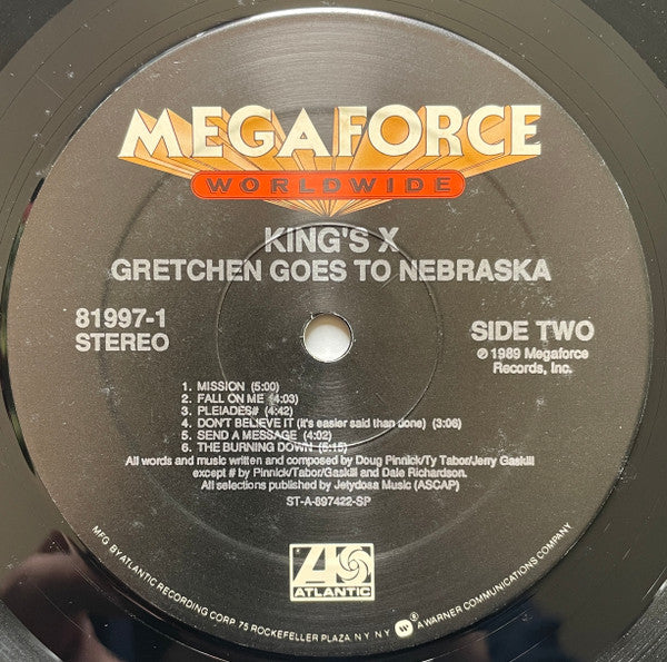 King's X – Gretchen Goes To Nebraska