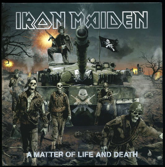Iron Maiden – A Matter Of Life And Death   ,  2LP , Gatefold