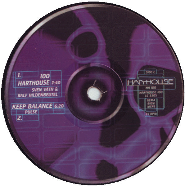 Various – Harthouse 100, 2xLP