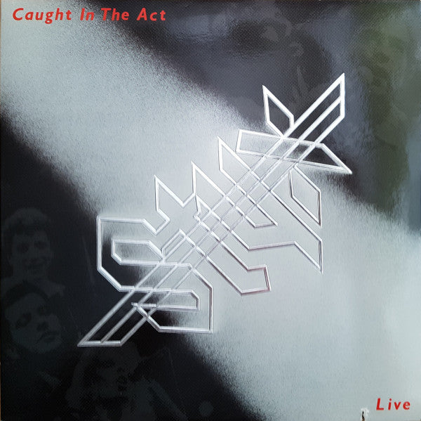 Styx ‎– Caught In The Act Live   ,   2 ×  LP,  Gatefold