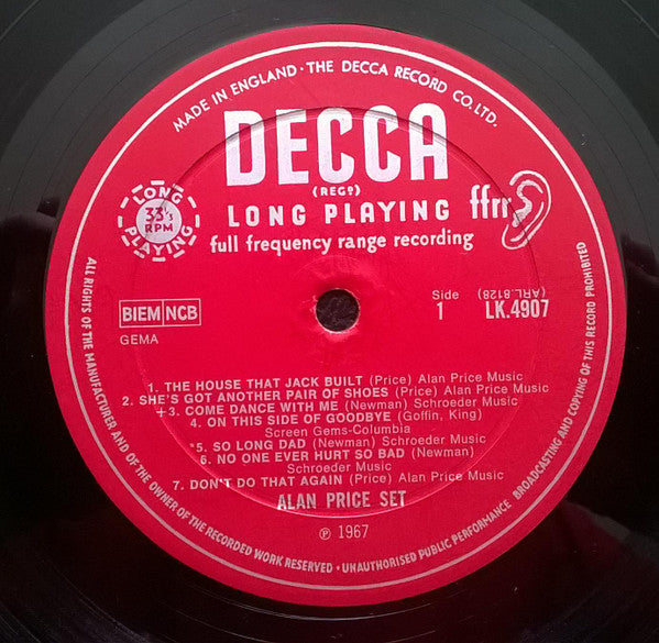 Alan Price – A Price On His Head