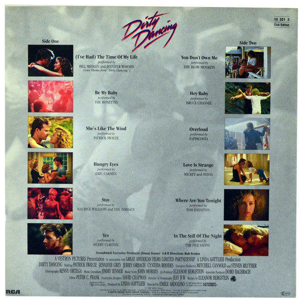 Dirty Dancing (Original Soundtrack From The Vestron Motion Picture)