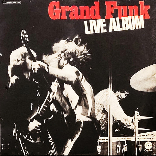 Grand Funk* ‎– Live Album   , 2LP , Gatefold