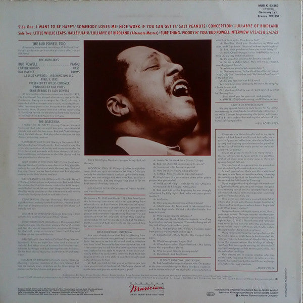 Bud Powell – Inner Fires: The Genius Of Bud Powell