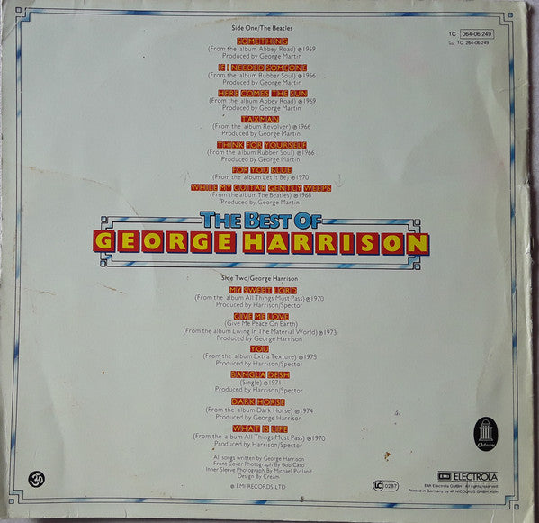 George Harrison ‎– The Best Of George Harrison
