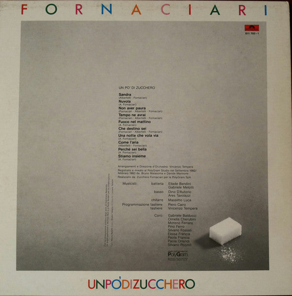 Fornaciari* – Un Po' Di Zucchero