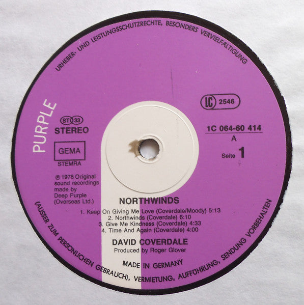 David Coverdale – Northwinds