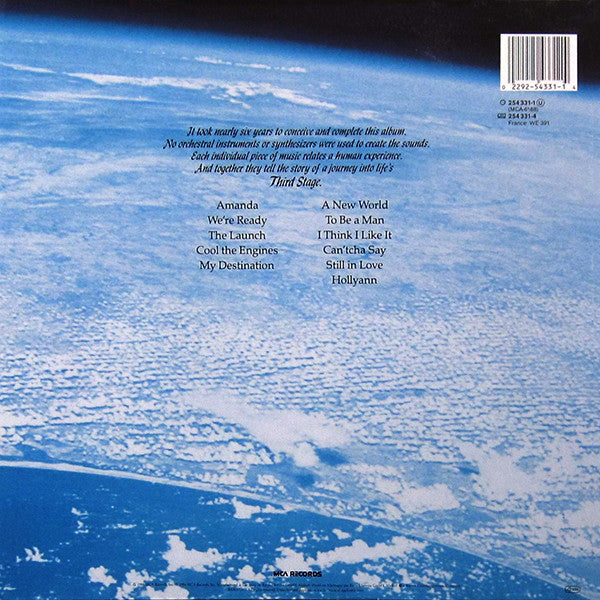 Boston – Third Stage   ,  Gatefold
