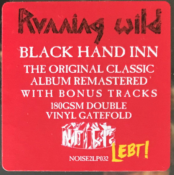 Running Wild – Black Hand Inn    ,  2LP , Gatefold