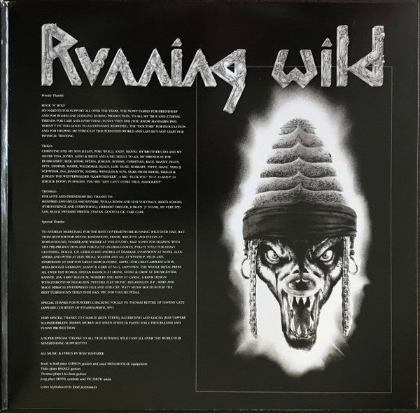 Running Wild – Black Hand Inn    ,  2LP , Gatefold