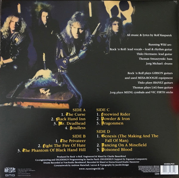 Running Wild – Black Hand Inn    ,  2LP , Gatefold