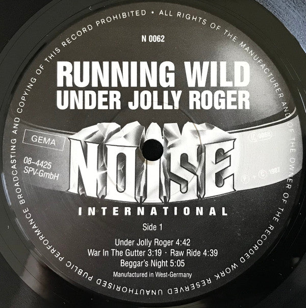 Running Wild – Under Jolly Roger