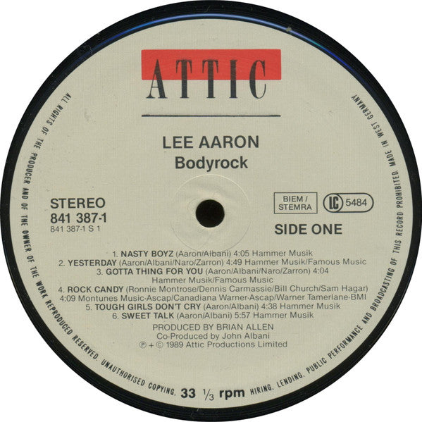 Lee Aaron – Bodyrock