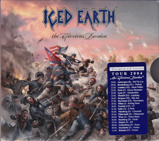 Iced Earth – The Glorious Burden, 2 x CD, Limited Edition, Digipak