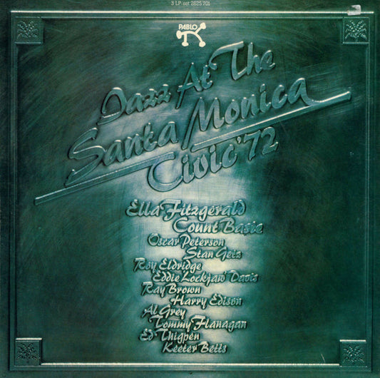 Various – Jazz At The Santa Monica Civic '72, 	 3 x LP,  Box Set, incl. poster