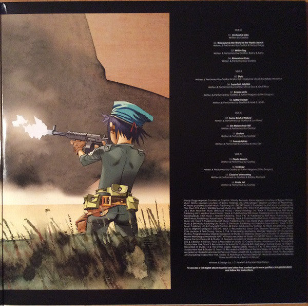 Gorillaz ‎– Plastic Beach  , 2LP , Gatefold