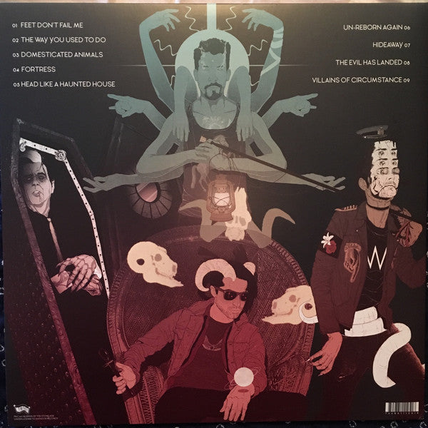 Queens Of The Stone Age ‎– Villains     ,  Single Sided, Etched