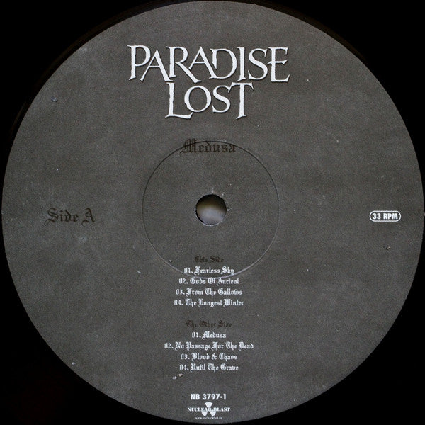 Paradise Lost – Medusa   ,  gatefold