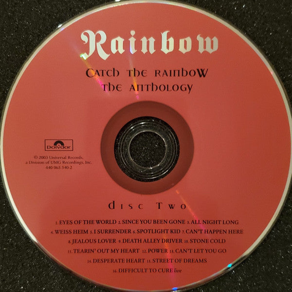 Rainbow ‎– Catch The Rainbow: The Anthology, 2XCD