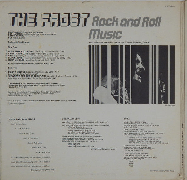 The Frost  – Rock And Roll Music    , Gatefold