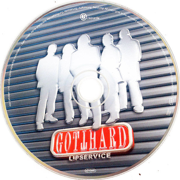 Gotthard – Lipservice  ,  Digipak , CD