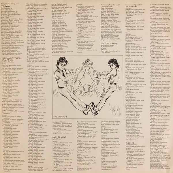 Michael Jackson – Thriller   ,  Gatefold